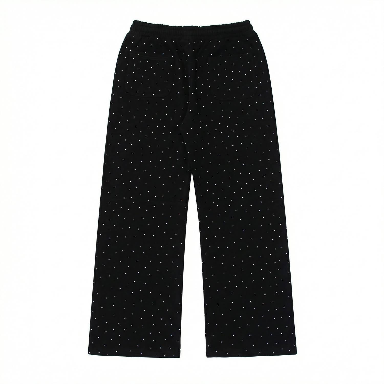 Knotwtr - Women's Rhinestone Baggy Sweatpants