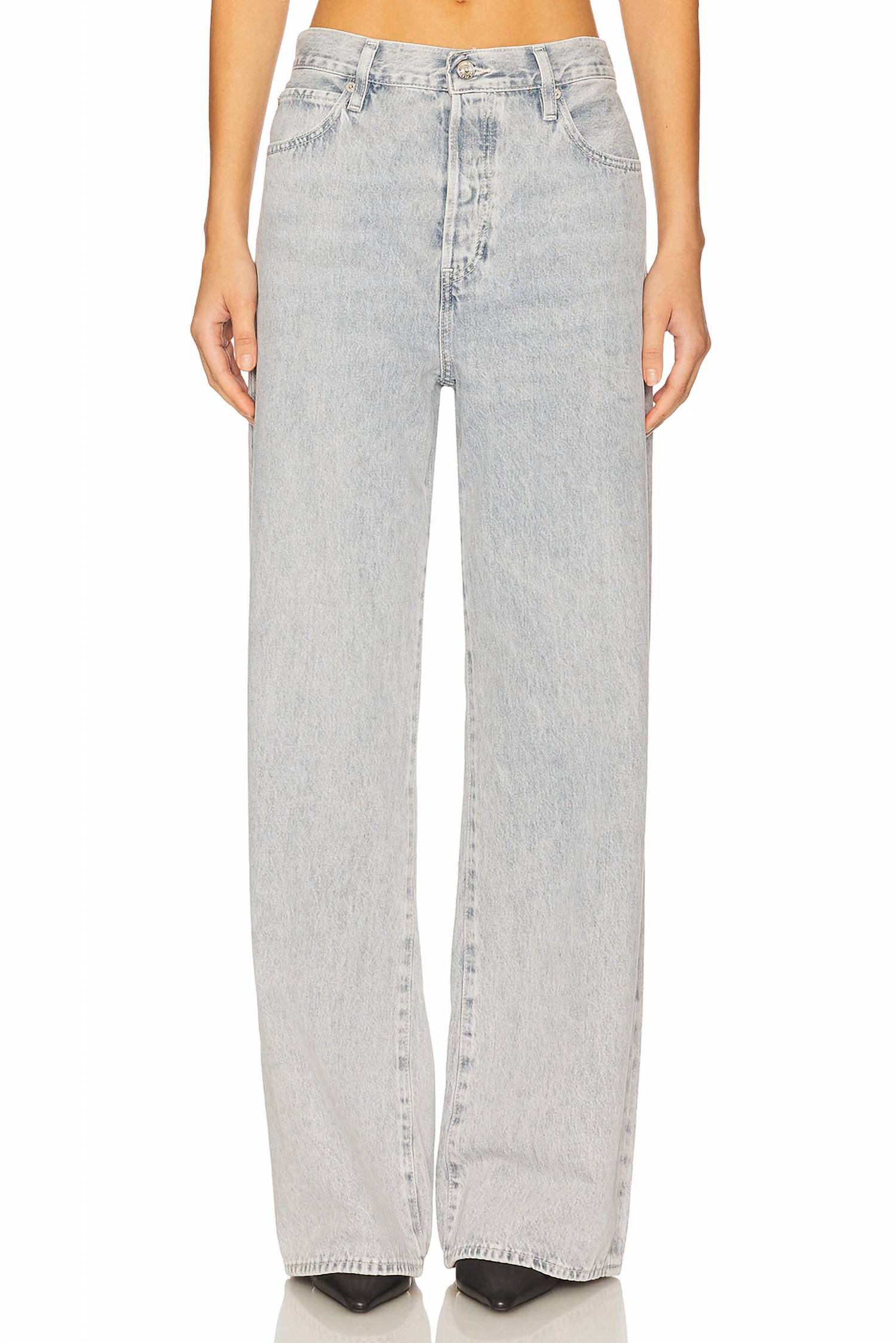 Frame - Loose Wide Leg Jeans