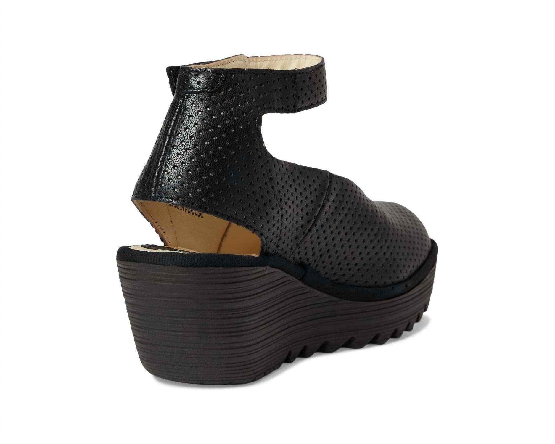 Fly London - Women's Yala376fly Perf Wedge Sandal