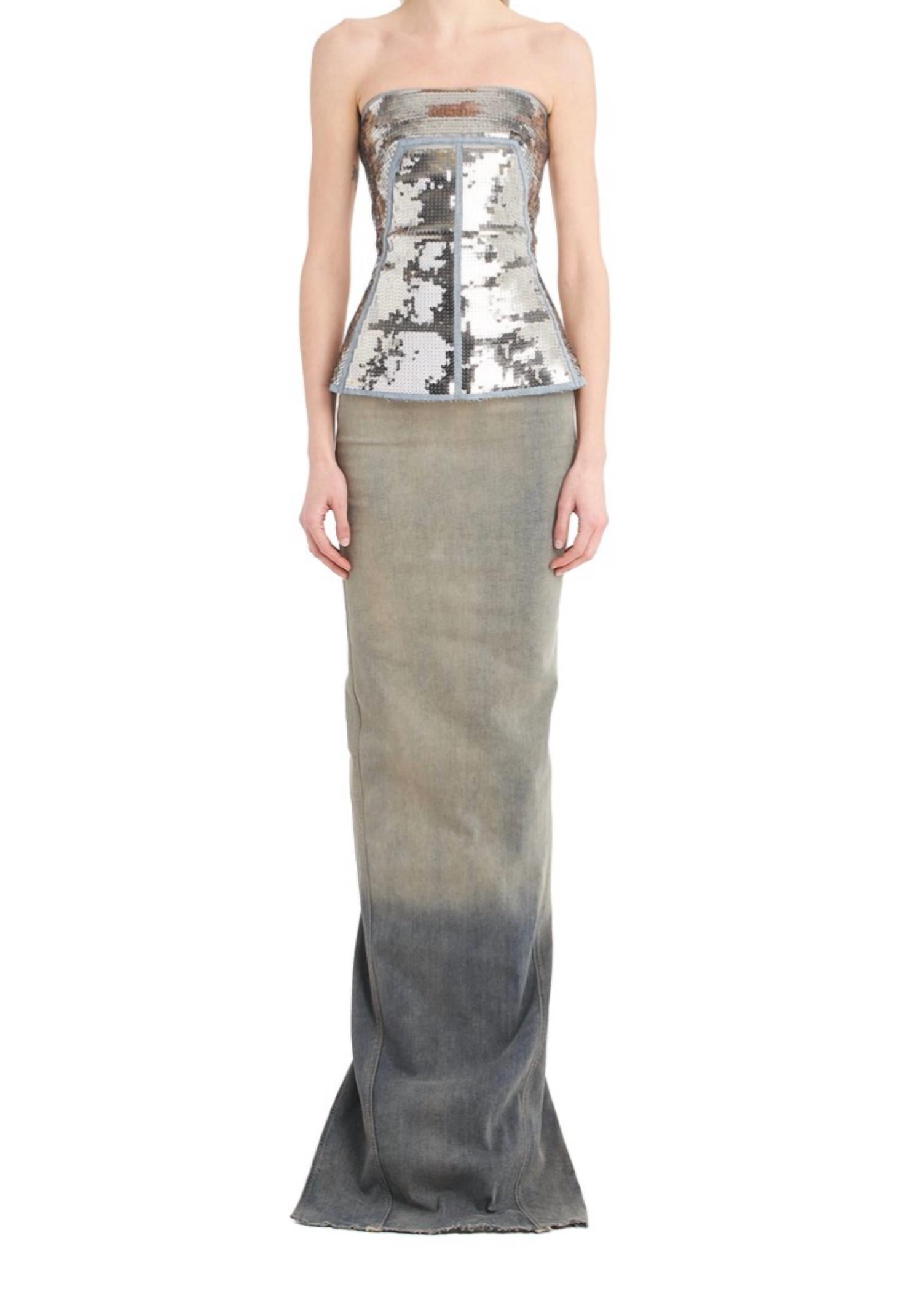Rick Owens - Sequin Bustier Top