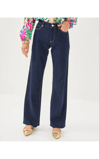 Lilly Pulitzer - Aniston High Rise Straight Jeans