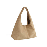 Handbag Factory Corp - Women's Vegan Suede Hobo Bag