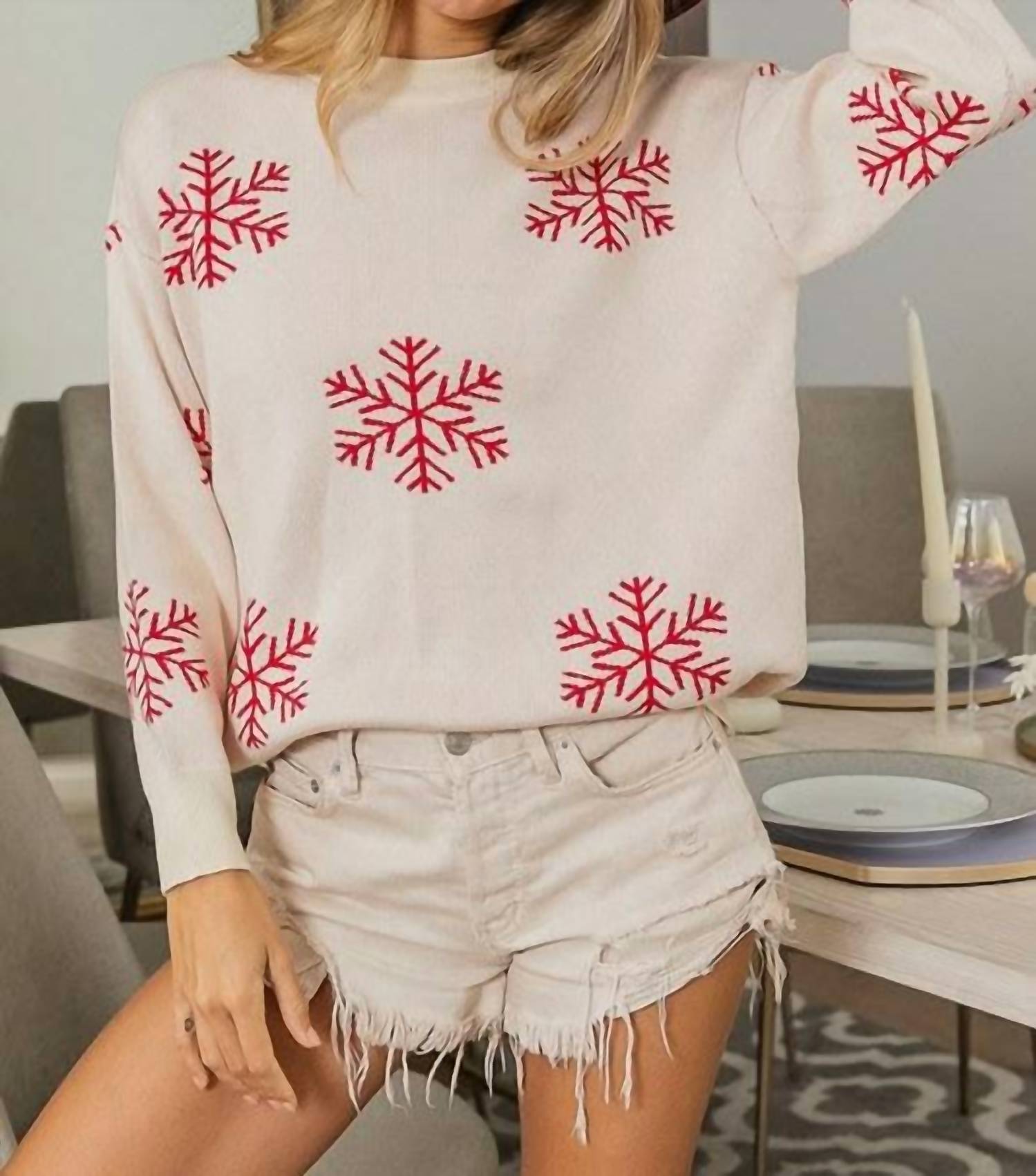 Bibi - Snowy Sweater