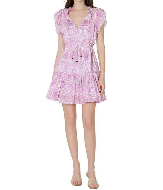 Oliphant - Cinched Flirty Short Dress