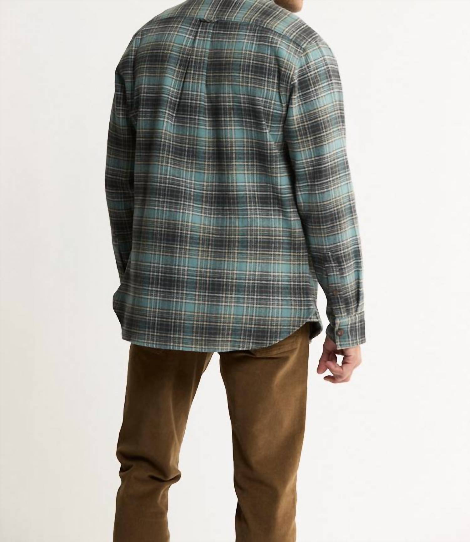 Jachs New York - Heritage Flannel Shirt and Thermal Crewneck Set - 2-Pack