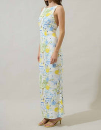 Sugarlips - Amalfi Coast Mizie Open Back Maxi Dress