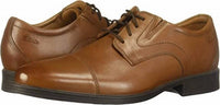 Clarks Men's Whiddon Cap Shoe in dark tan - men's shoe - view 4