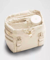 lululemon Wonderlust Mini Fleece Backpack in nati ltiv - women's bag - alternate view