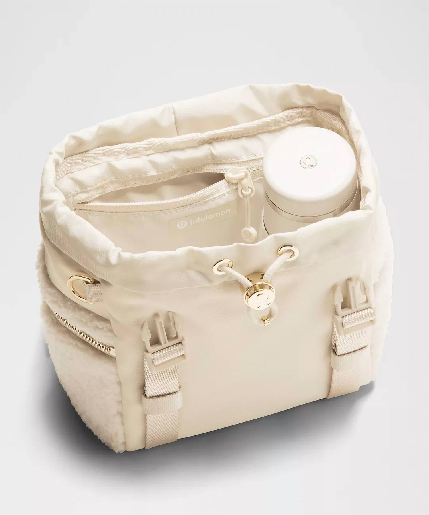 lululemon Wonderlust Mini Fleece Backpack in nati ltiv - women's bag - alternate view