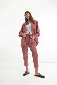 Lolita - Corduroy Pants With Belt