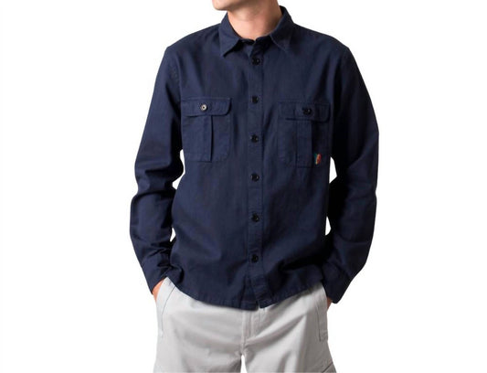 Paul Smith - Broad Stripe Zebra Logo Pocket Shirt