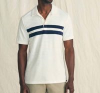 Faherty - Cabana Terry Surf Stripe Polo