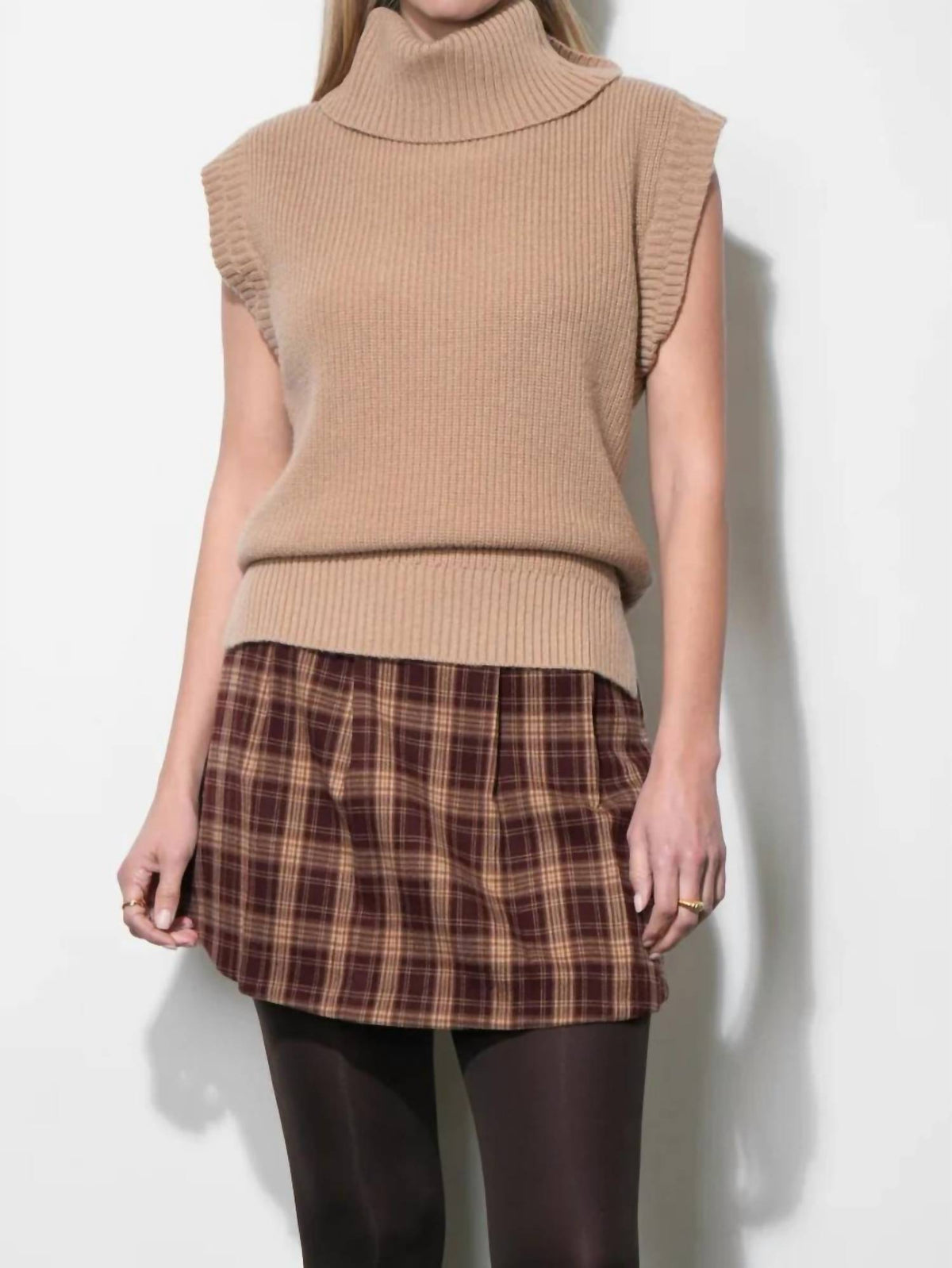 Greylin - Charlotte Funnel Neck Sweater