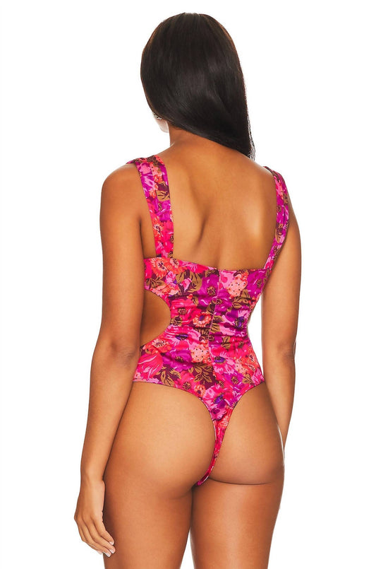 For Love & Lemons - Lauren Floral Bodysuit