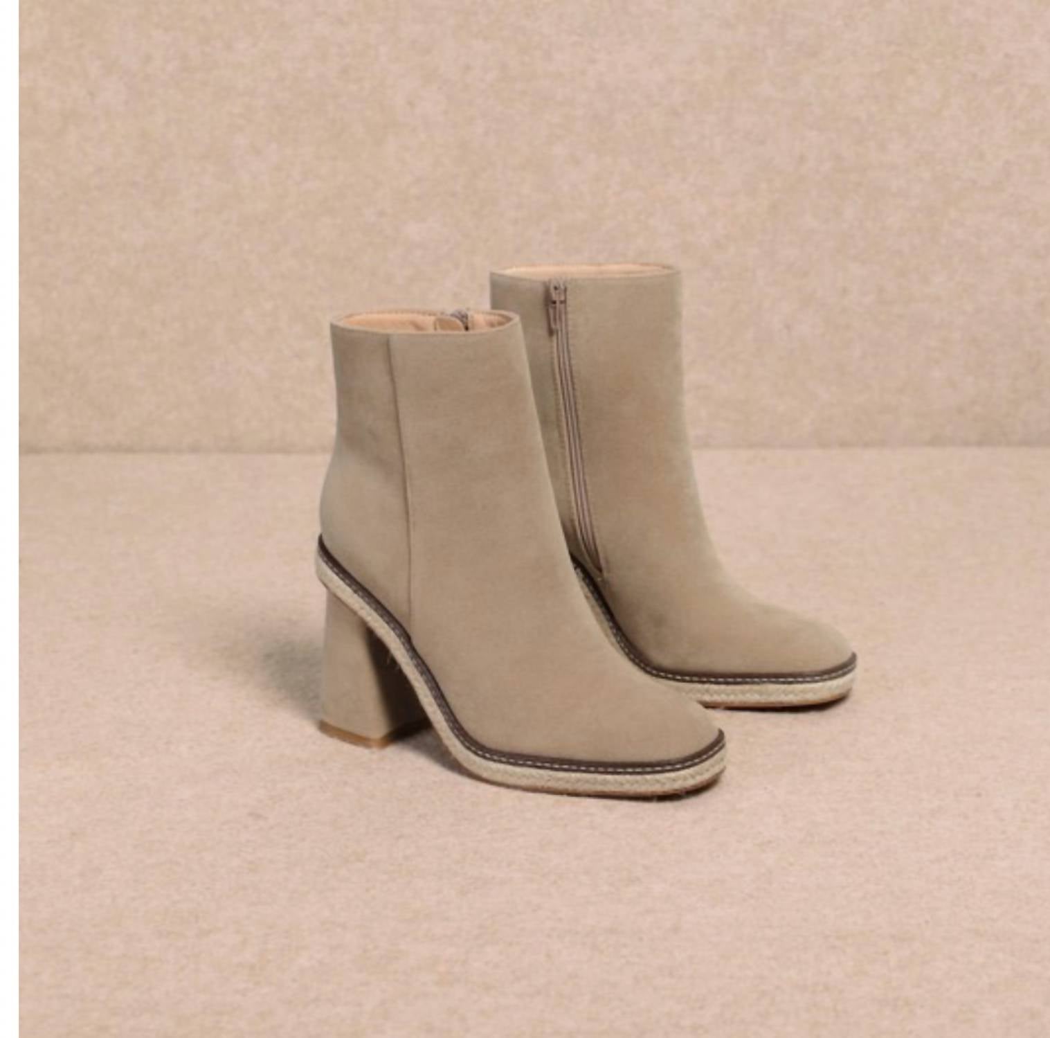 Oasis Society - Women's Atlas Platform Ankle Bootie