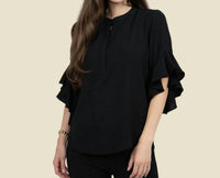 Ivy Jane - Flutter Sleeve Top