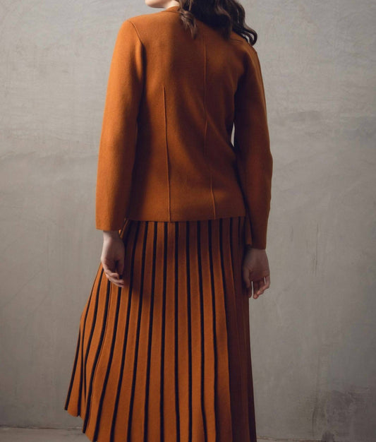 Marble - Classic One Button Blazer