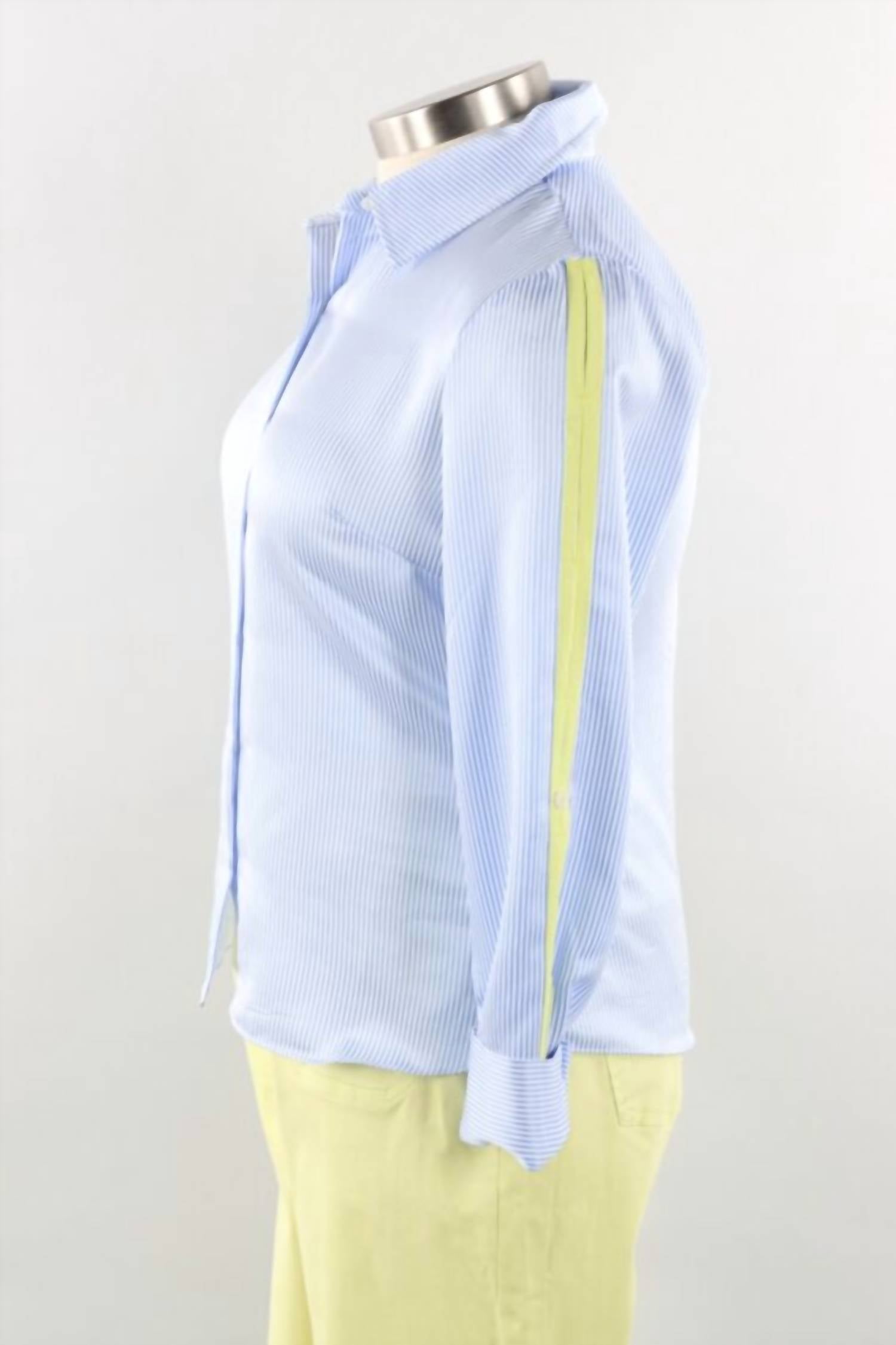 Charlie B - Women's Striped Blouse
