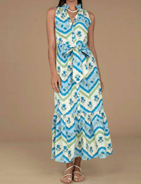 Elizabeth James The Label - Babs V-neck Midi Dress