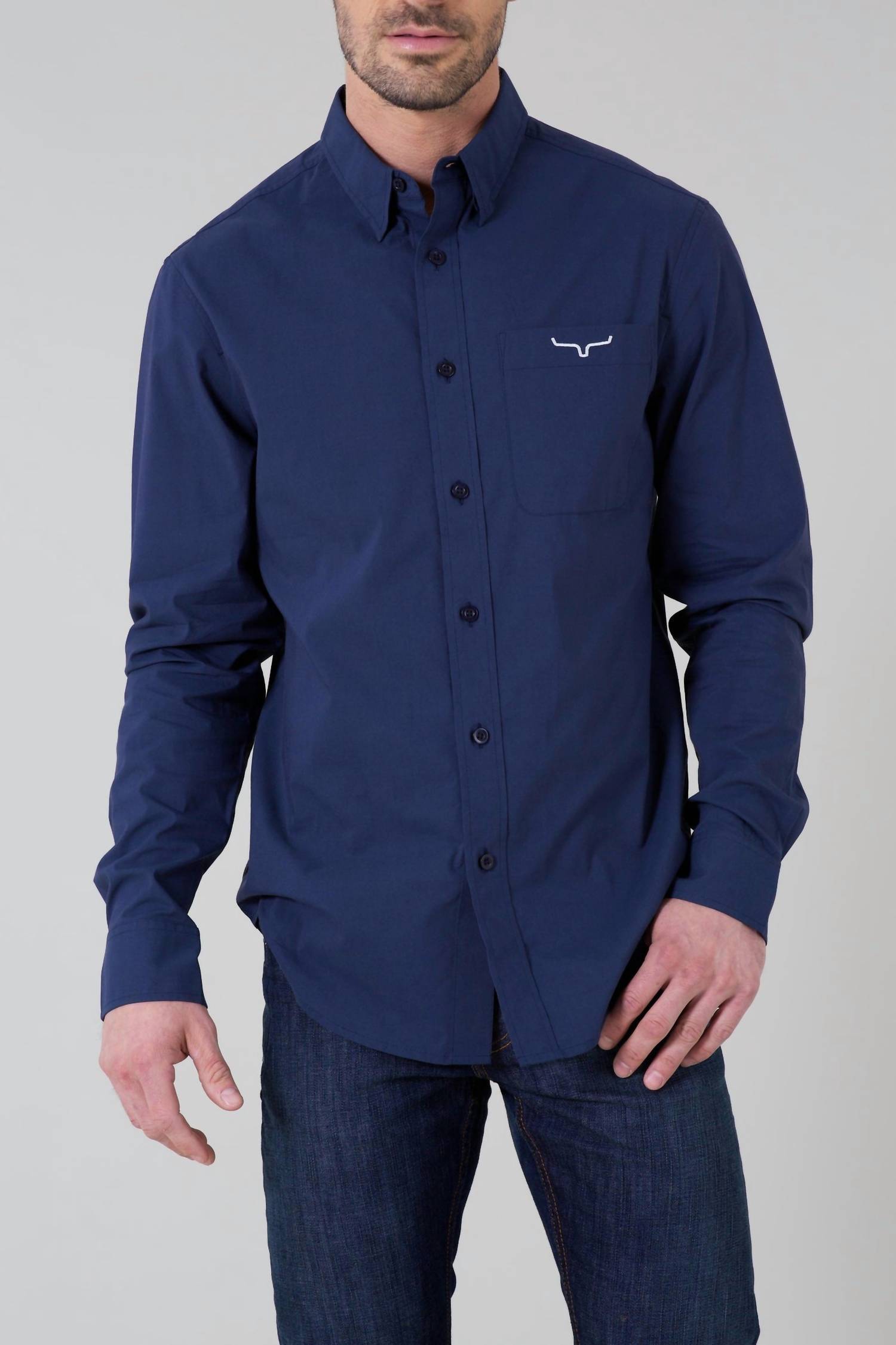 Kimes Ranch - Team Long Sleeve Button Down Shirt