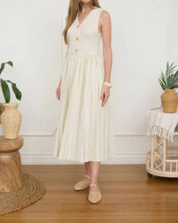 Zoe And Claire - Shell-shocked Honey Dress