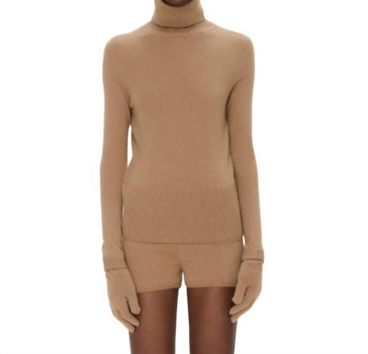 Jonathan Simkhai - Dita Cashmere Turtleneck Sweater With Gloves