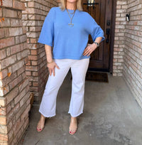 Entro - Short Sleeve Pullover Top