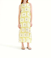 Compania Fantastica - Flower Print Long Dress