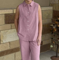 Dylan - Kelly Button Top