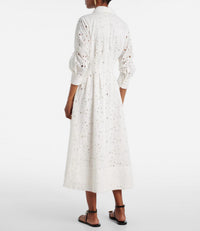 Simkhai - Signature Jazz Broderie Anglaise Midi Dress