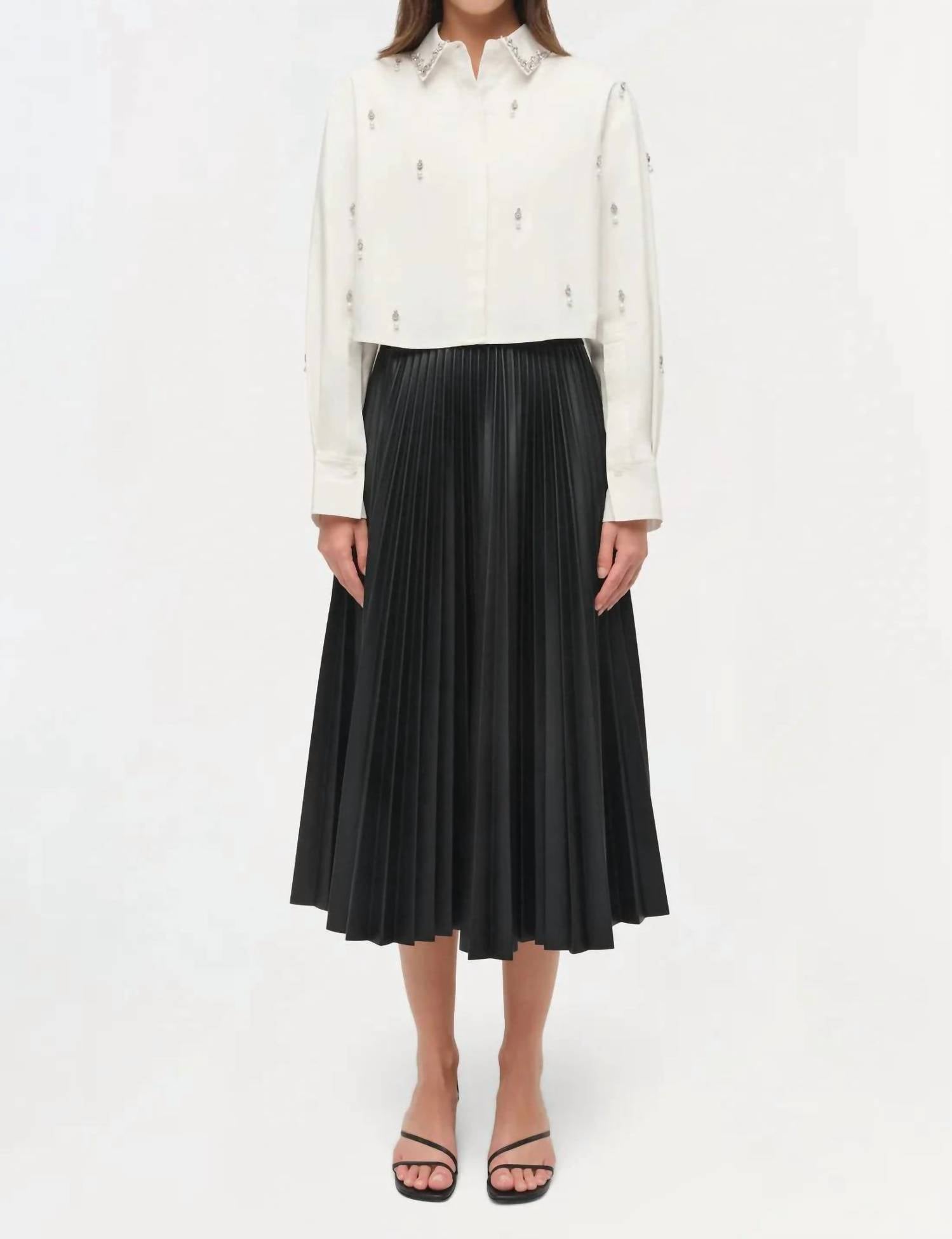 Simkhai - Renata Embellished Cotton Shirt