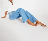 Mille - Women's Ashton High Rise Wide Leg Flare Jean