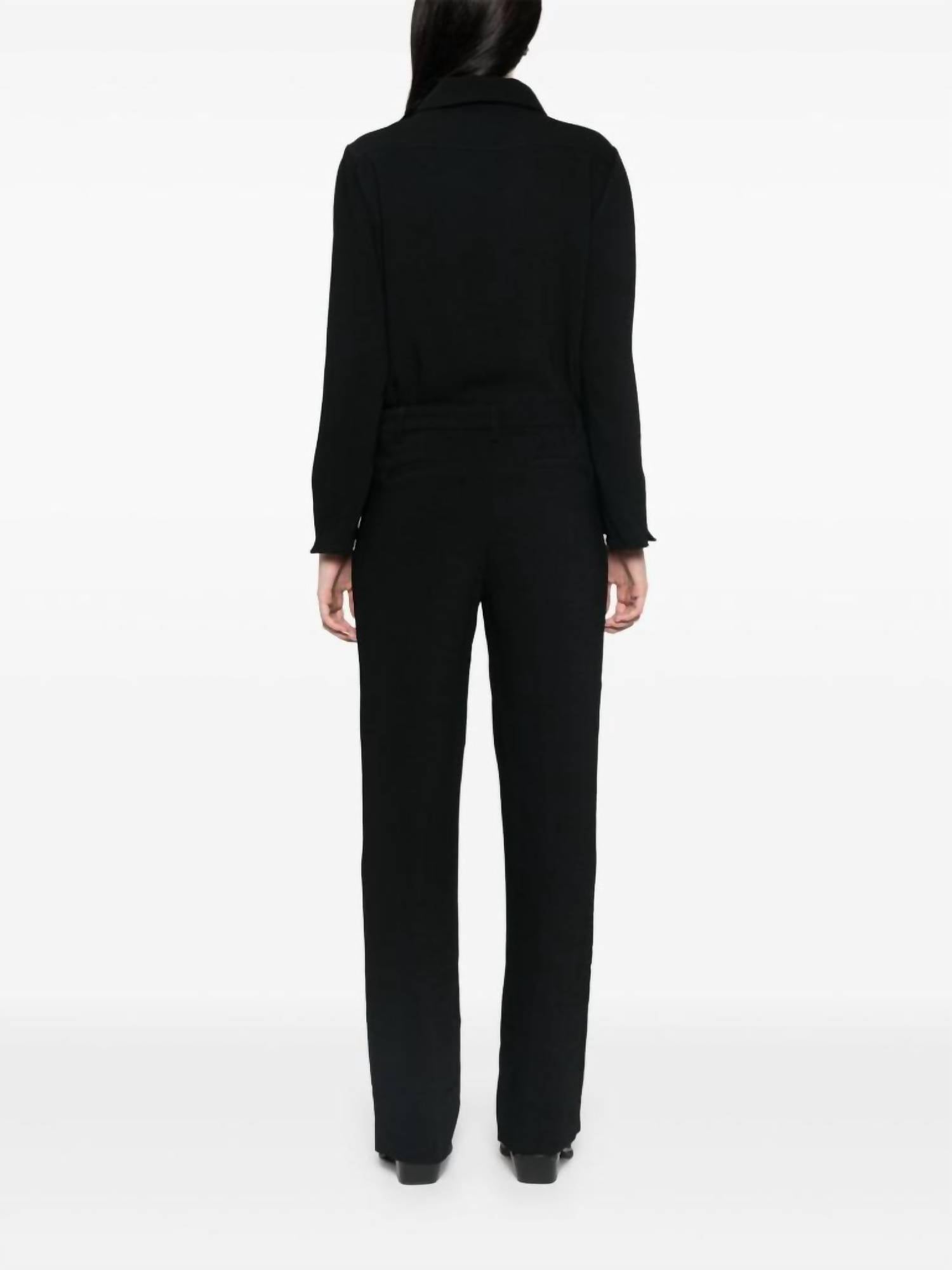 Ba&Sh - Omiza Long Sleeve Straight Leg Jumpsuit