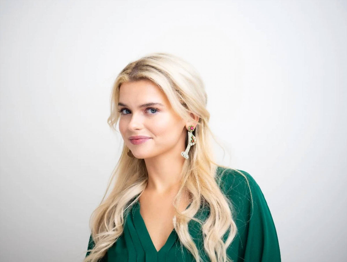 Allie Beads - Women's Martini Earrings