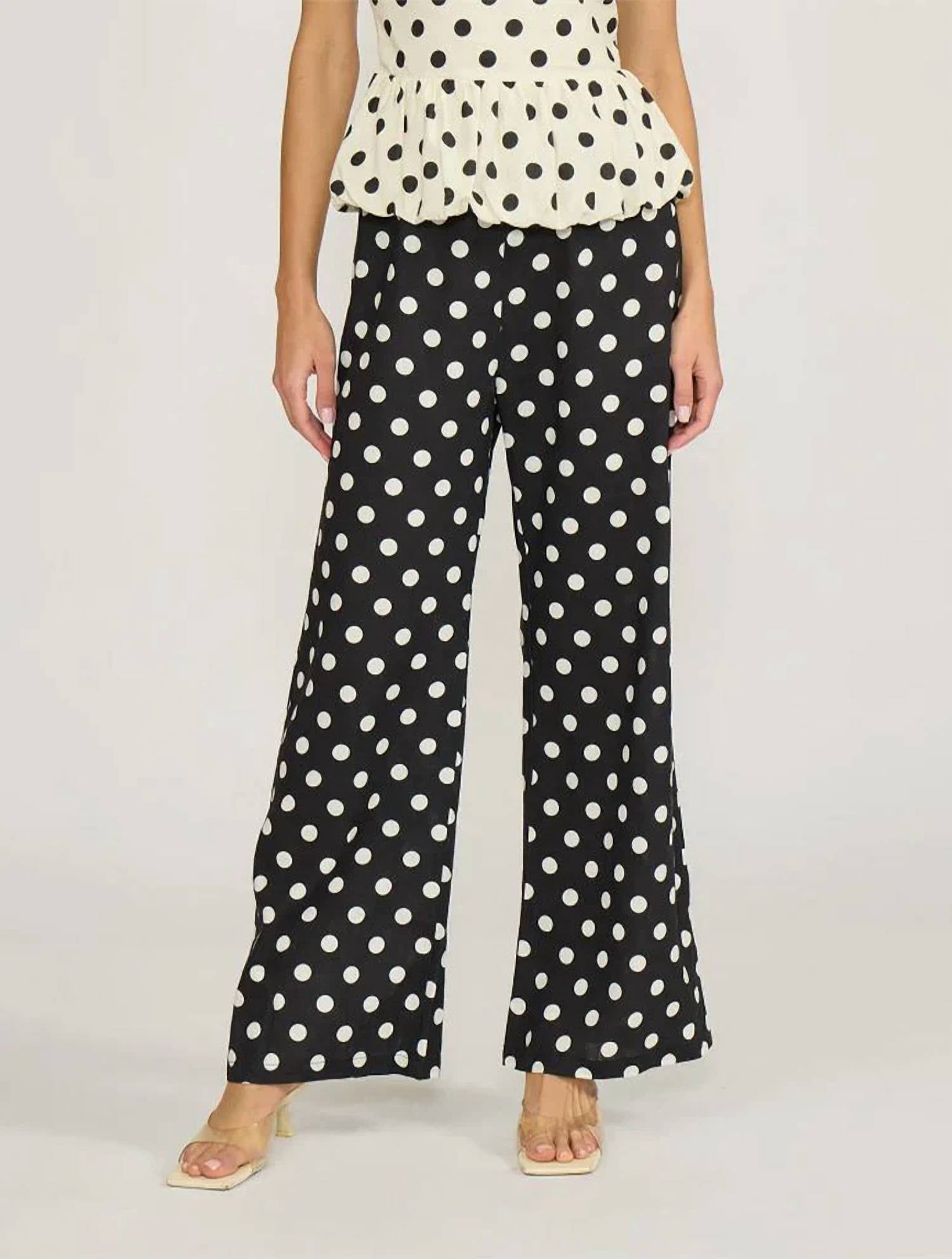 Lucy Paris - Lylah Wide Leg Pants