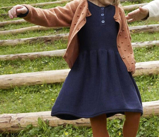 Petit Bateau - Longsleeve Knitted Dress