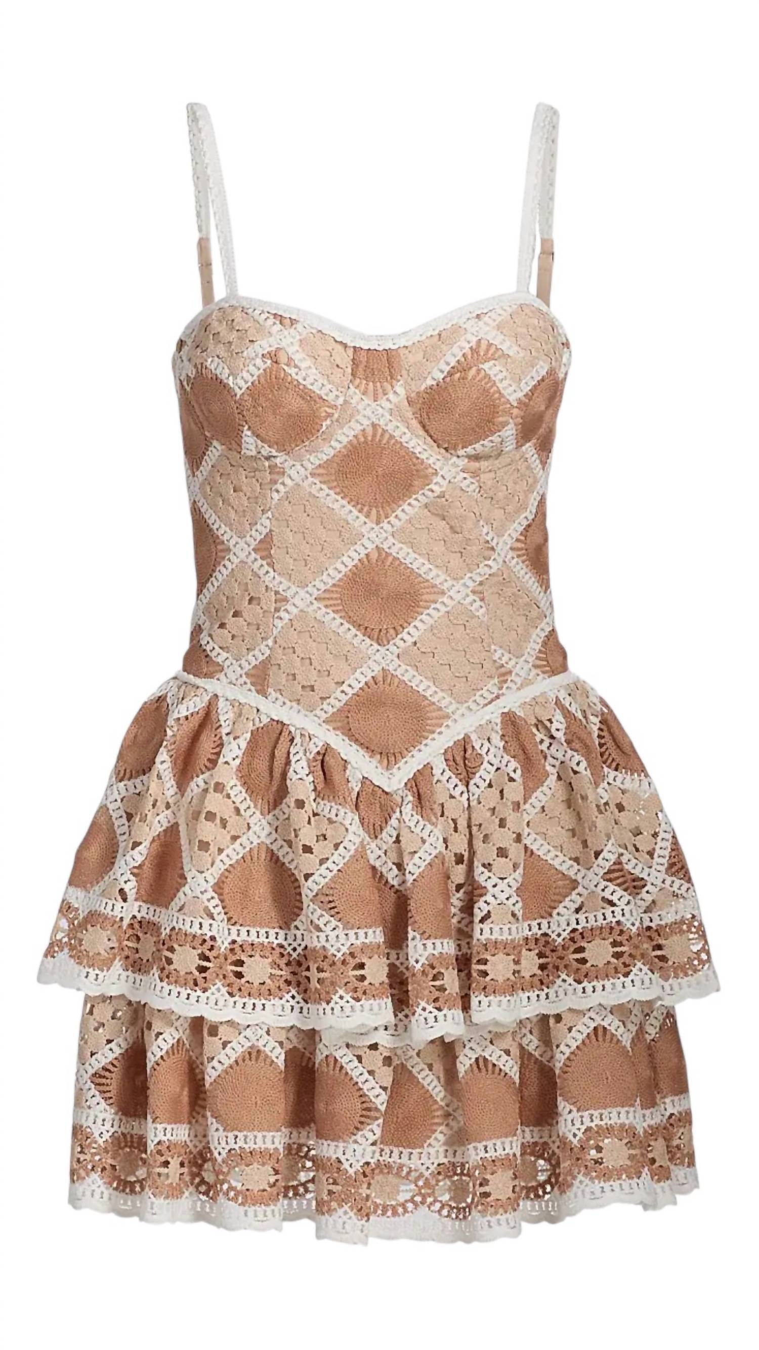 Patbo - Bossa Crochet Mini Dress