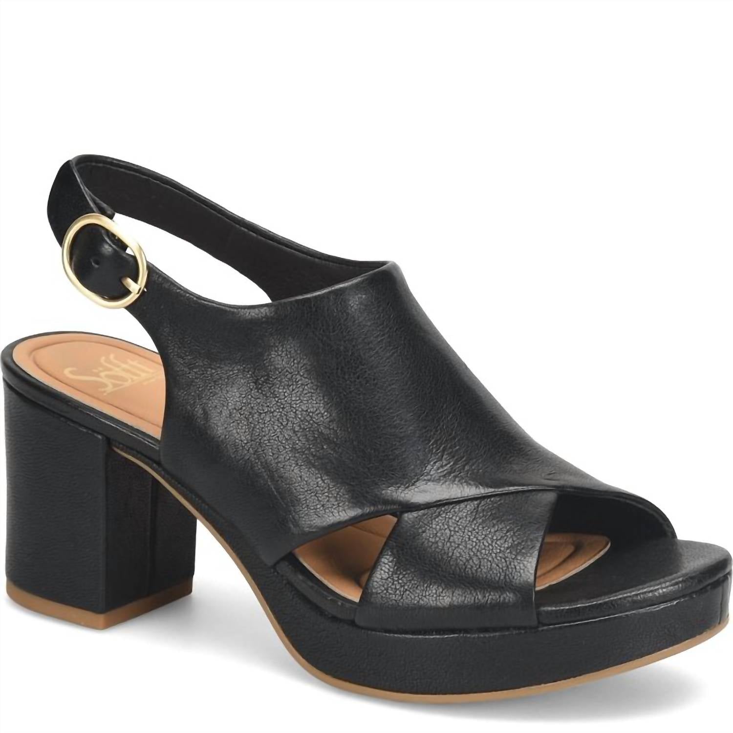 Sofft - Women's Liv Leather Platform Heel Sandals