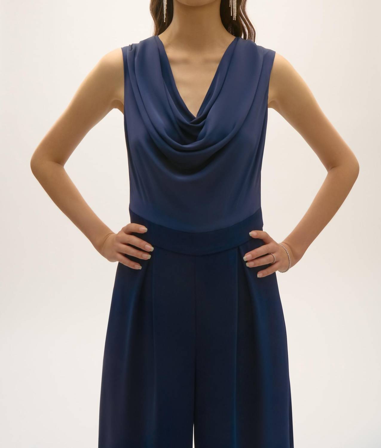 Joseph Ribkoff - COWL NECK JUMPSUIT