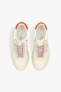 Premiata - Women's Micol Embellished Leather Sneakers