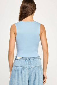 Miss Love - Ribbed Soft Vest