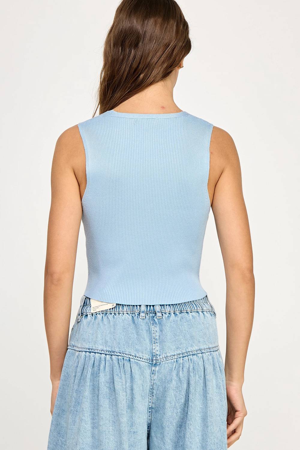 Miss Love - Ribbed Soft Vest