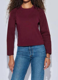 Nation Ltd - Ruthie Ruched Long Sleeve Top