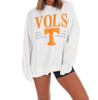Gameday Social - Tennessee Guccio Multimedia Fleece Crew Sweatshirt