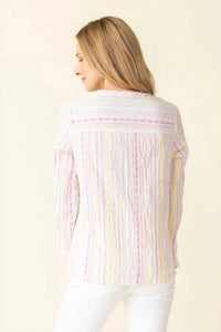 Habitat - Baja Weave Carmel Top