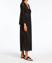 Jets - Women's Stretch Lace Maxi Kaftan