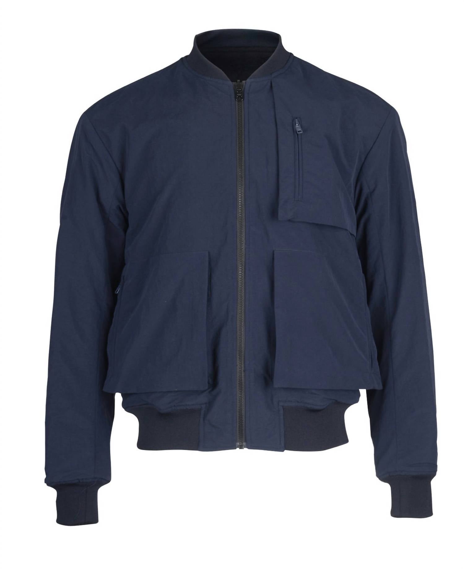 Dear Miler - Reversible Wool Patch Bomber Jacket