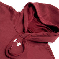 UNDER ARMOUR Men's Hustle Fleece Hoodie in cardinal - men's shirt - view 4