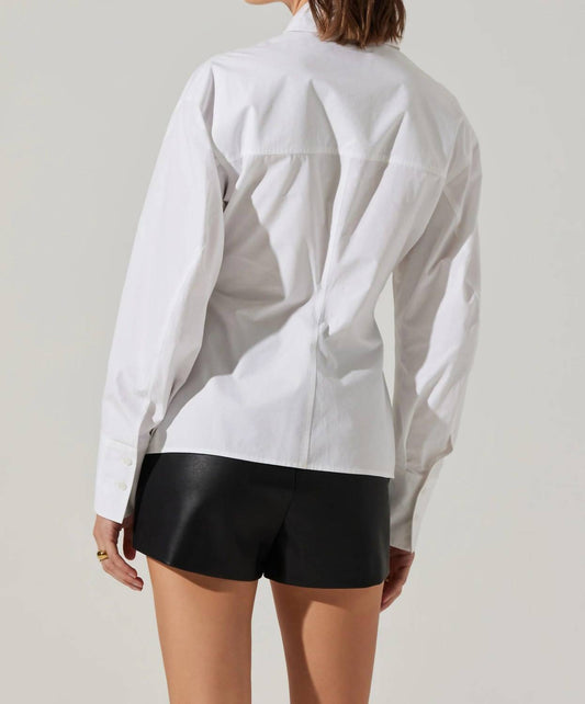 Astr - Thyra Poplin Shirt