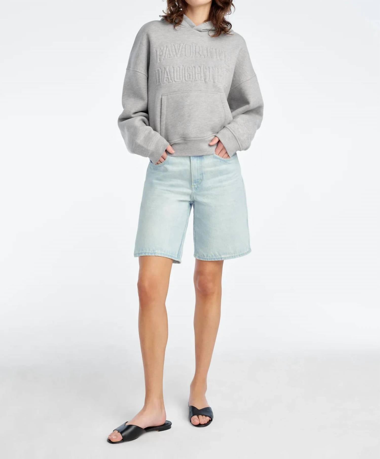 Favorite Daughter - The Collegiate Embossed Hoodie